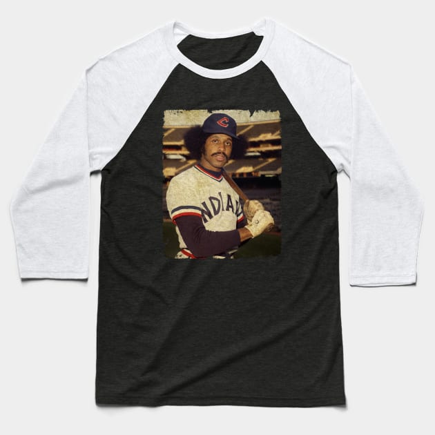 Oscar Gamble - During The Mid, 1970s Baseball T-Shirt by SOEKAMPTI